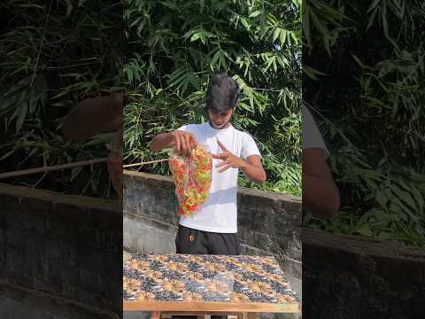 আজকে আমি Rubber band বল বানালাম🥰 #shorts