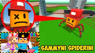 МОЙ ДРОН СНЯЛ SAMMYNI SPIDERINI РОБЛОКС в Реальной Жизни в МАЙНКРАФТ ДЕВУШКА ВИДЕО MINECRAFT