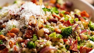 Broccoli Pearl Crunch Salad