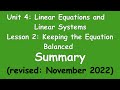 Understanding Equations and Inequalities
