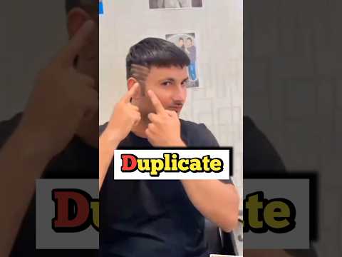 Honey Singh ( Original vs Duplicate ) ๐๐.. #shorts #honeysingh #duplicate