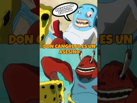 BOB ESPONJA DESCUBRE EL OSCURO SECRETO DE DON CANGREJO 😰🐳