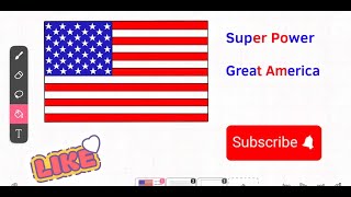 How to make USA Flag | 5-Second Animation  Live Stream