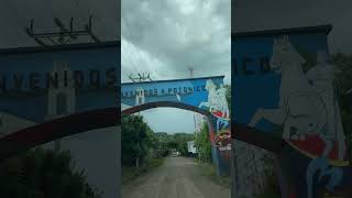 Entrando al pueblo de Potonico