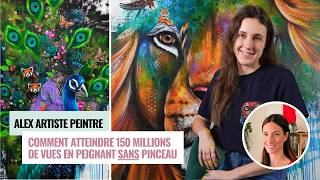 Peindre sans pinceaux - Alexandra  Demers - Podcast "Vivre l'Art"