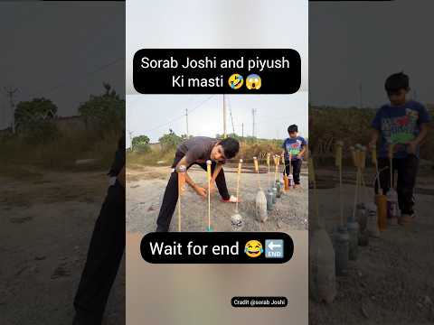 Piyush ki misti in diwali 2025 🤣😱  #souravjoshivlogs #yt #shorts #funny #piyushjoshi