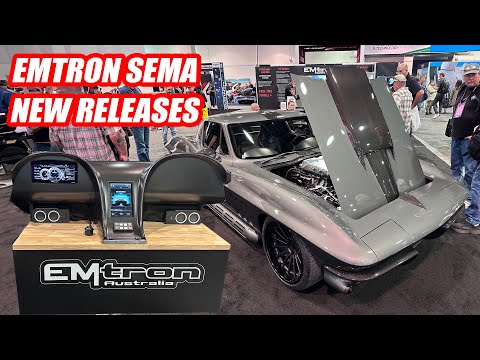 EMTRON ECU new Digital Dashes and ECU Unveiled at SEMA 2024