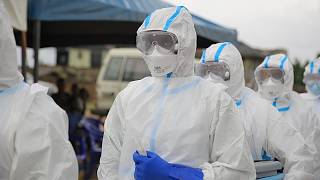 YouTube video thumbnail: Ebola Cases in DR Congo Cross 8,000 as EU, US Pledge Further Financial Support