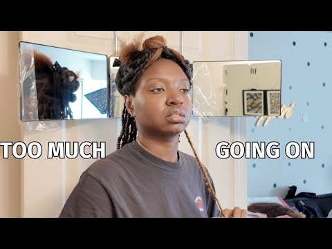 Mini Twists Extensions BTS | Natural Hair