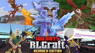 Mình Sinh Tồn 100 Ngày Minecraft RLCraft Bedrock Edition !!