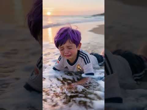 Messi stole Ronaldo's son's watermelon car 😱⚽Ronaldo lost it! #cristianoronaldo #football #messi