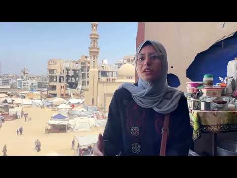 YouTube video thumbnail: Gaza Students Say Ongoing War Has 'Robbed' Them of an Education