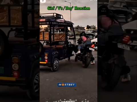 👧Girl v/s 👦Boy #stunt #rider #viralvideo #bulletloverofficial #bulletlover #motivation #trending...🤐