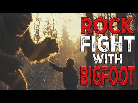 Throwing Rocks at Bigfoot