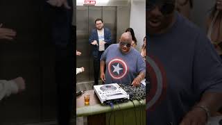 Riding the elevator with the legendary Ron Carroll. #shorts