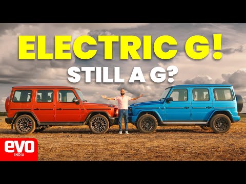 Is the electric Mercedes-Benz G 580 a real G-Class |  Feat. G 63 with V8 | evo India