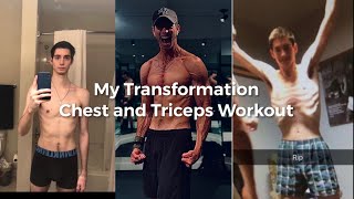 The Chest and Triceps Workout that Changed my Body (transformation workout)
