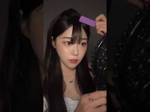 2000원으로 앞머리 여신 되는법 #shorts
