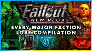 Fallout New Vegas' Biggest Factions | FULL Fallout NV Lore