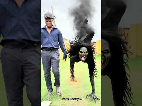 The Evil girl walking upside down || Obaara Comedy Tv
