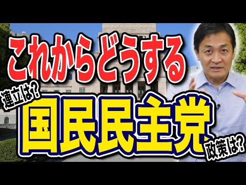 これからどうする？国民民主党 連立は？政権は？首班指名は？玉木雄一郎が独白