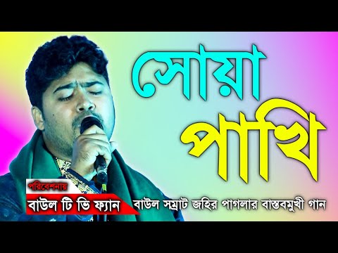 সোনার পিঞ্জিরা আমার  Baul Zahir Pagla  Folk Song 2025  সোনার পিঞ্জিরা আমার