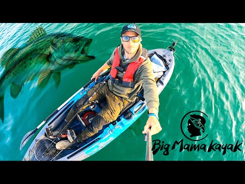 Ho un NUOVO KAYAK a Due Pezzi! Prime Pescate a Spinning in Mare e in Lago e un BIG FISH!