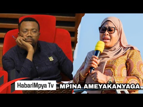 RAIS SAMIA AMFYATUA MPINA MBELE YA WANANCHI "Kazi yake ni Kurukaruka Amelidharau Jimbo Lake"