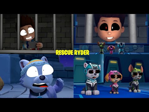 PAW Patrol Ultimate Rescue RYDER - Monster How Should I Feel - Mighty Pups Animation