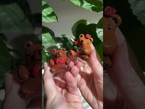 Making Bear Wedding Cake Toppers! ❤️