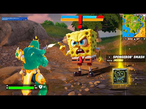 NEW SPONGEBOB BOSS in Fortnite Update