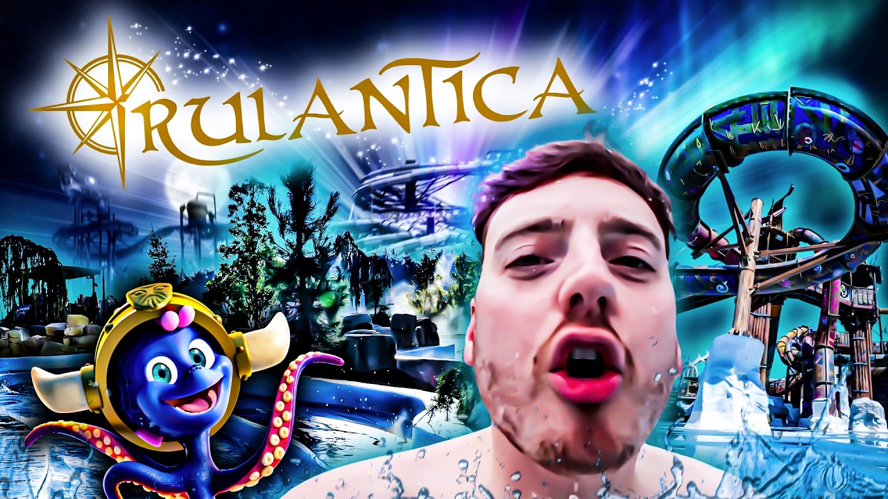 On teste RULANTICA de NUIT ! (le parc aquatique incroyable d’Europa Park !)