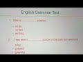 Verb Forms and Usage