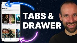 Drawer Navigation with Nested Tabs using Expo Router