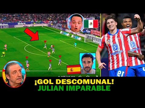 🔴PRENSA ESPAÑOLA e INGLESA IMPACTADOS con JULIAN ALVAREZ Tras GOOL DESCOMUNAL del ARGENTINO