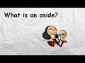 Understanding Asides in Literature and Media