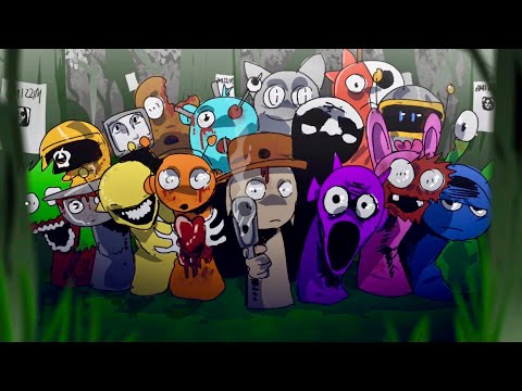 Ep. 47: SPRUNKI Incredibox x Rainbow Friends x Poppy Playtime | Horror Wenda, Gray, Black