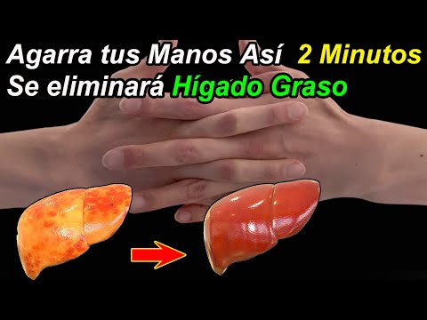 Agarra y mueve tus Manos Así! Se eliminará el Hígado Graso + Desintoxicación del Hígado