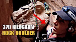Trapped ralston in rock boulder | Aron ralston tragedy