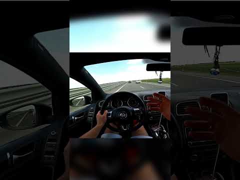 BMW ЗАЦЕПИЛАСЬ с ГОЛЬФОМ в Крыму на скорости 230 КМ/Ч
