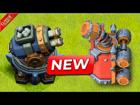 A New Siege Machine and New Defense hit the Battlefield! (Clash of Clans)