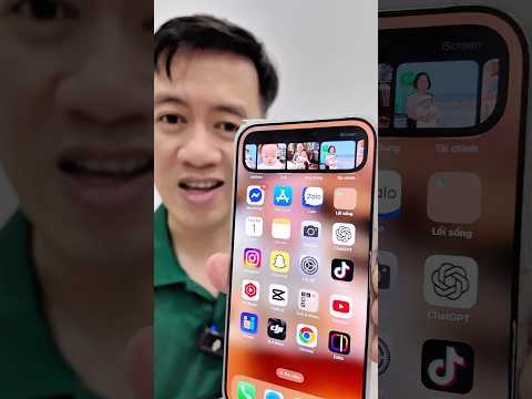 Cài đặt hiển thị 10 bức ảnh yêu thích lên Dynamic Island của Iphone #congnghe