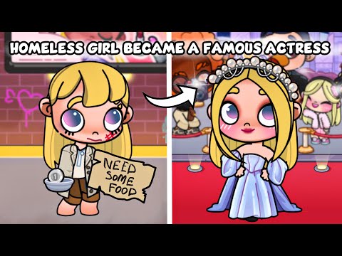 Homeless Girl Became a Famous Actress 🤩👑 | Sad Story | Avatar World Story