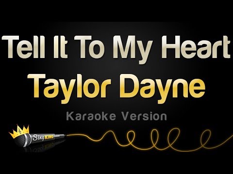 Taylor Dayne – Tell It To My Heart (Karaoke Version)