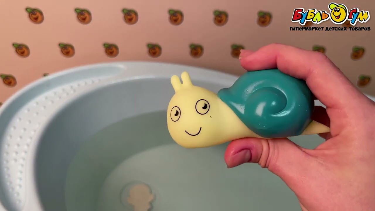 Набор игрушек для ванны Lanson Toys Мой сад ПВХ 5шт с 6мес - видео