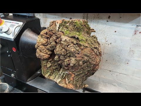 Woodturning - Planet Lamp
