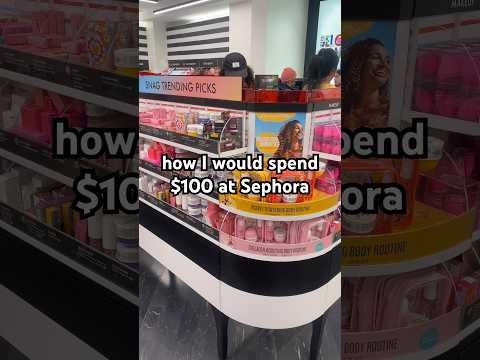 What to get with $100 at Sephora #haul #shopwithme #shoppinghaul #sephora #makeup #makeuphaul #hauls