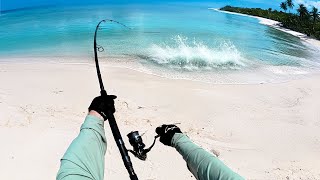 Solo Survival Fishing for Monster Fish | 3 Days Alone on a Remote Island