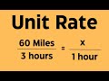 Understanding Unit Rates and Proportions