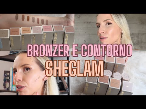 BRONZER E ILUMINADOR SHEGLAM -  Bruna Harmel